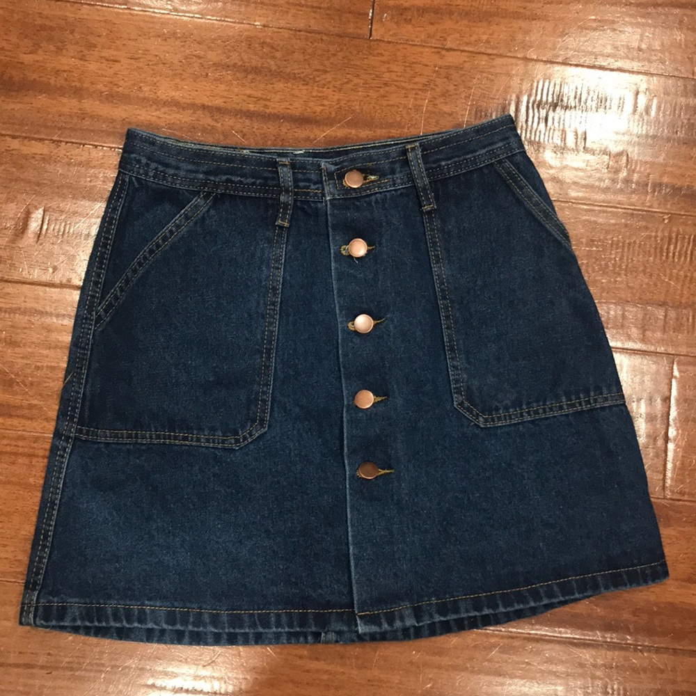 Denim skirt